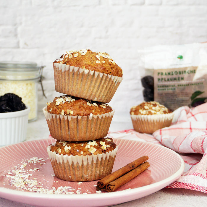 Vital-Muffins mit Pflaumen