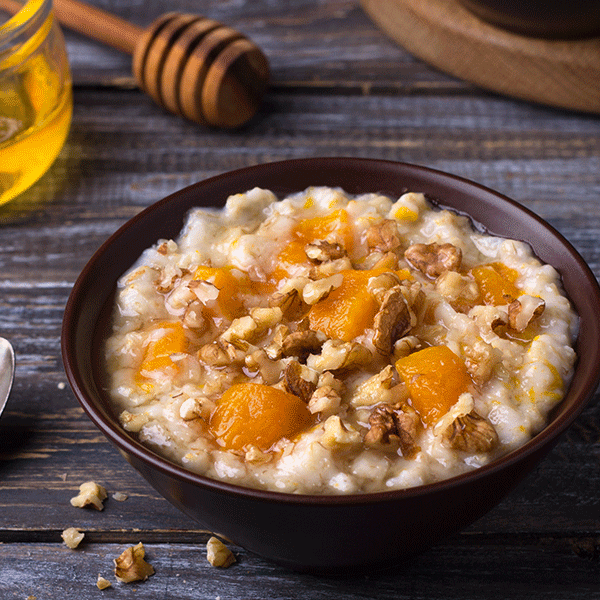Kürbis-Porridge