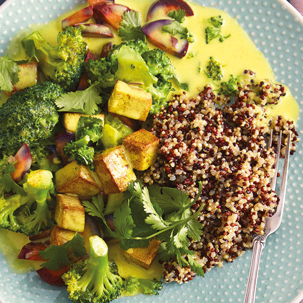 Quinoa-Bowl mit Petersilie