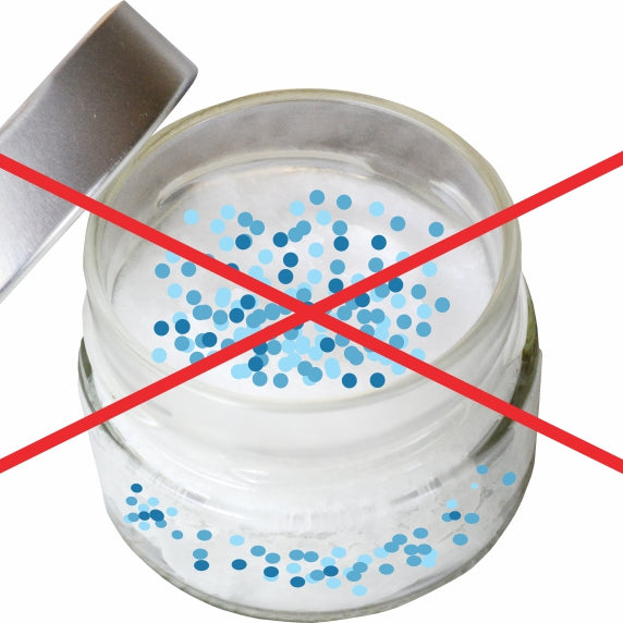 Kein Mikroplastik