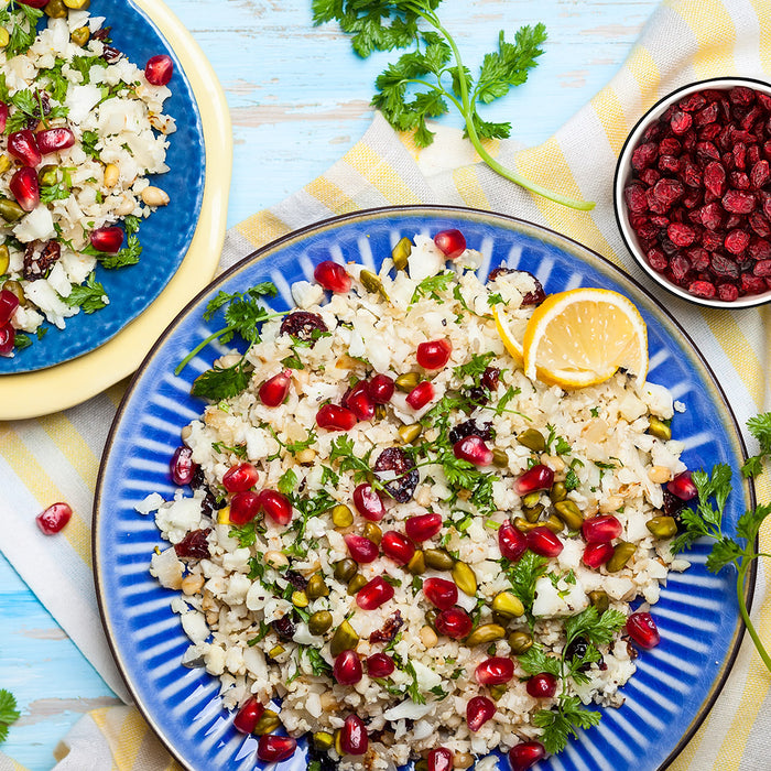 Couscoussalat mit fruchtigen Cranberries