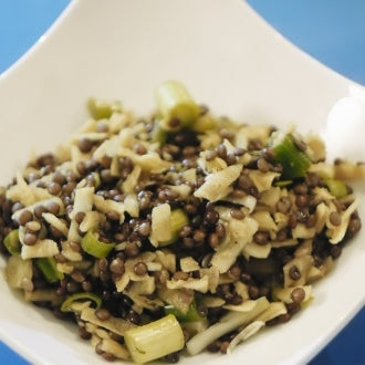 Beluga-Linsen-Salat
