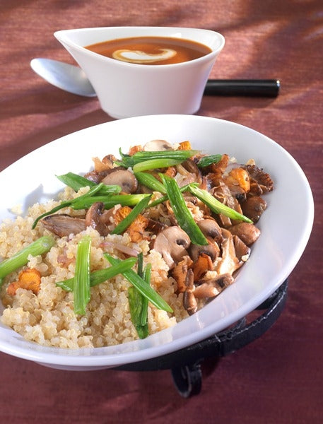 Quinoa-Pilz-Pfanne