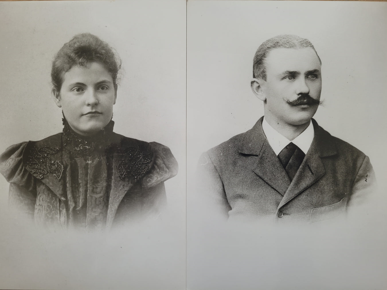 Marie Ernst und Robert Boermel 1904