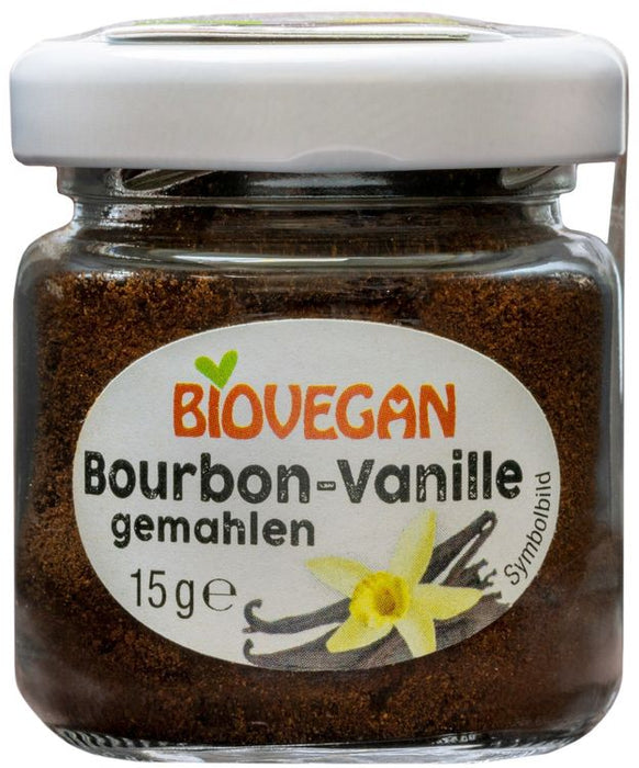 BIOVEGAN - Bio Bourbon-Vanille im Glas, 15g