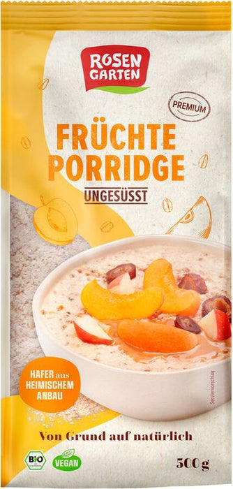 Rosengarten - Früchte-Porridge ungesüßt, 500g