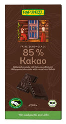 Rapunzel - Bitterschokolade 85% bio 80g