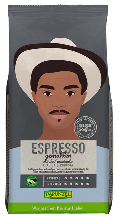 Rapunzel - Heldenkaffee Espresso, gemahlen HIH 250g
