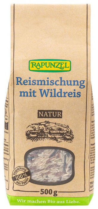 Rapunzel - Reismischung mit Wildreis natur / Vollkorn bio, 500g