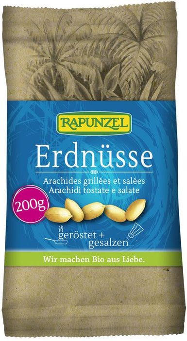 Rapunzel - Erdnüsse geröstet, gesalzen, bio, 200g