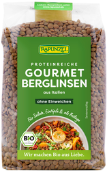 Rapunzel - Gourmet Berg-Linsen braun, 500g