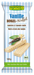 Rapunzel - Dinkel-Waffeln Vanille, 100g
