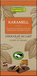 Rapunzel - Vollmilch Schokolade mit Karamellfüllung bio 100g