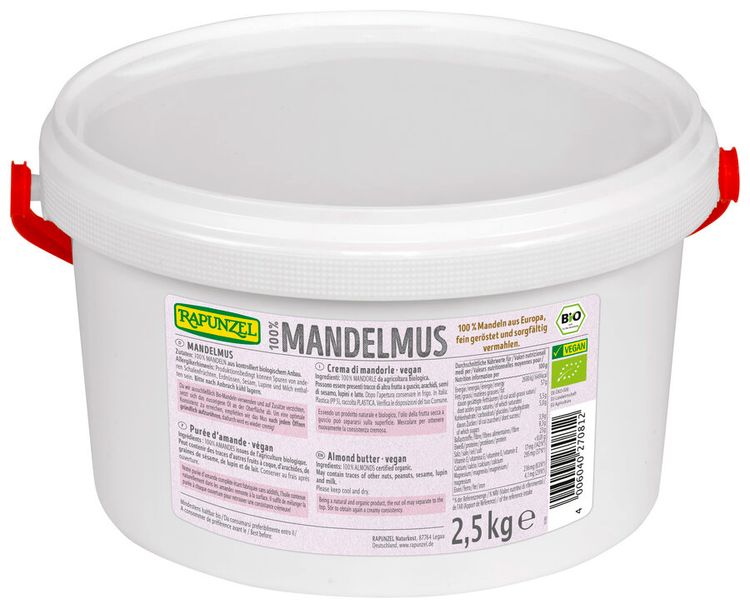 Rapunzel - Mandelmus bio, 2,5Kg