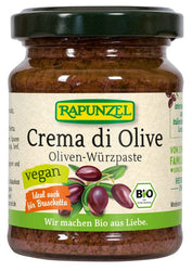 Rapunzel - Crema di Olive, Oliven-Würzpaste, 120g