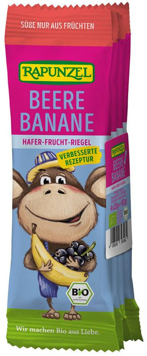 Rapunzel - Kinder Hafer-Frucht-Riegel Beere-Banane, 92g