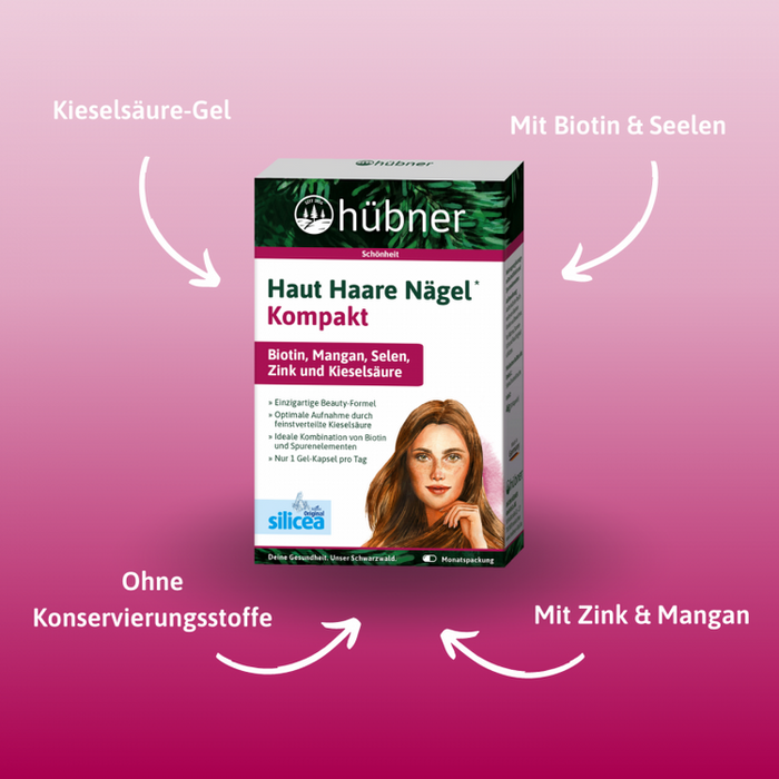 Hübner - Haut Haare Nägel Kompakt 30 Kapseln