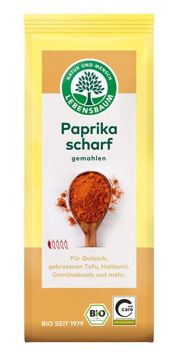 Lebensbaum - Paprika scharf gemahlen bio, 50g