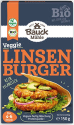 Bauck Mühle - Linsen Burger Bio, 150g