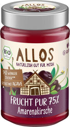 Allos - Frucht Pur 75% Amarenakirsche bio, 200g