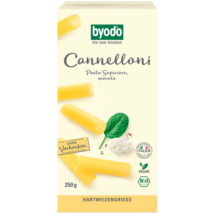 Byodo - Cannelloni hell bio, 250g