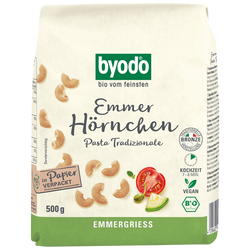 Byodo - Hörnchen Emmer bio, 500g