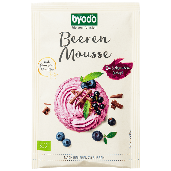 Byodo - Beeren Mousse bio, 30g