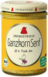 Zwergenwiese - Ganzkorn Senf bio vegan 160ml