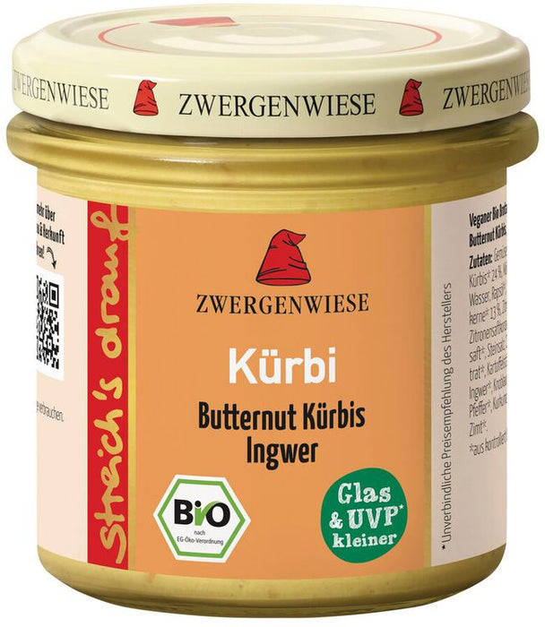 Zwergenwiese - streich's drauf Kürbi bio vegan 135g