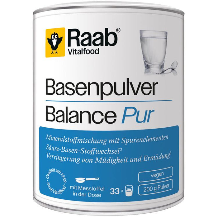 Raab Vitalfood - Basenpulver Balance Pur 200g