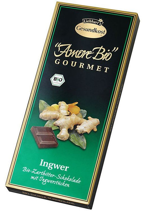 Liebharts - Amore Bio Ingwer Zartbitter 100g
