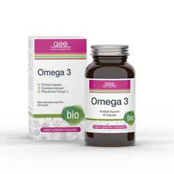 GSE - BIO Omega 3 - Perillaöl, 150 Kapseln à 600 mg, 90g