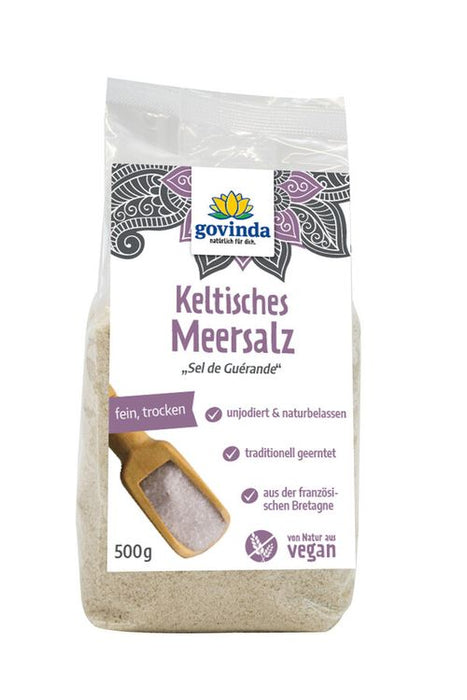 Govinda - Keltisches Meersalz fein, 500g