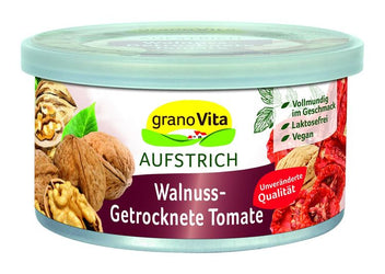 GranoVita - Walnuss-Getrocknete Tomate vegane Pastete 125g