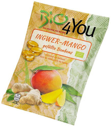 Bio4You - Bio-Bonbon-Ingwer-Mango, 75g