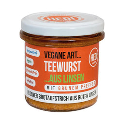 HEDI  - Vegane Art... Teewurst mit grünem Pfeffer 140g