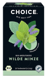 Choice Wilde Minze Kräutertee bio, 20 Teebeutel