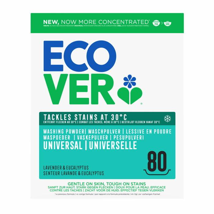 Ecover - Waschpulver universal, 4 Kg