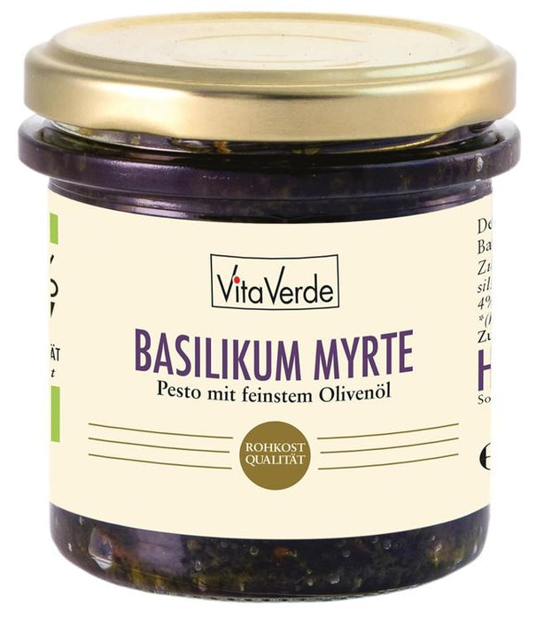 Vita Verde - Pesto Basilikum Bärlauch Myrte, 140g