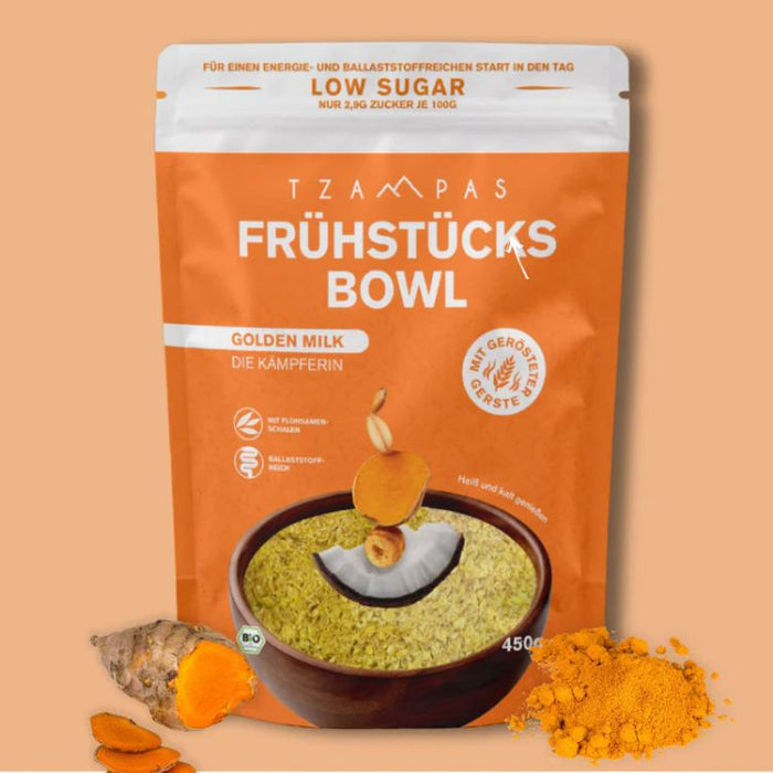 Tzampas - Clean Eating Bowl Golden Milk bio, 450g