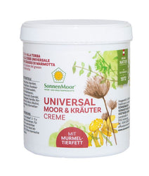 Sonnenmoor - Universal Moor- und Kräutercreme m. Murmeltierfet, 500g