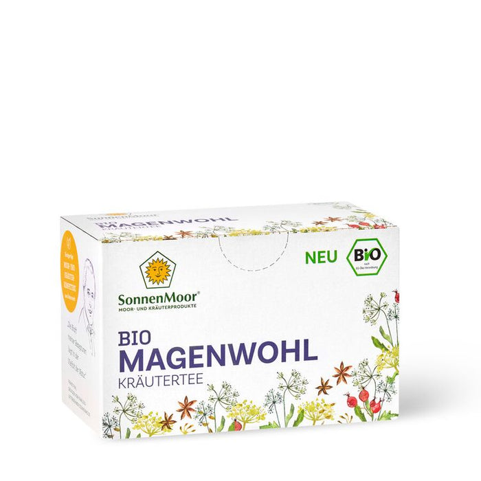 Sonnenmoor - Magenwohl Kräutertee im Filterbeutel bio, 34g