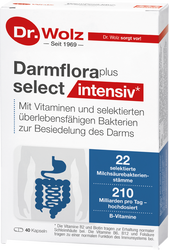 Dr. Wolz Darmflora Plus Select intensiv, 40 Kps