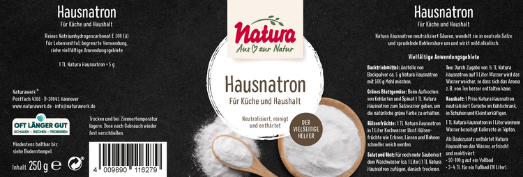 Natura - Hausnatron, 250g