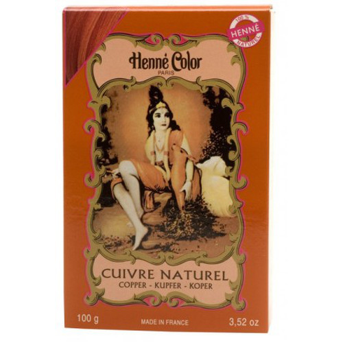 Henné Color Paris - Henna Pulver Kupfer, 100g