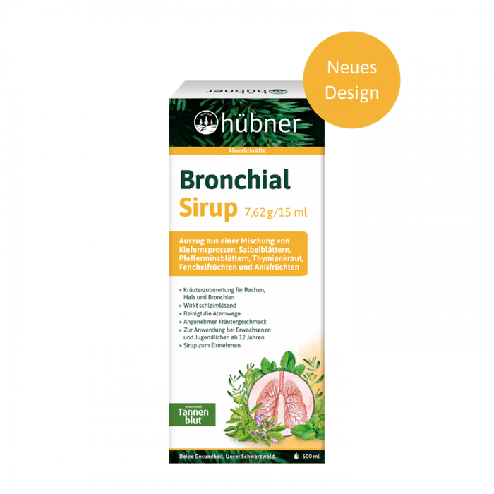 Hübner - Bronchial-Sirup 500ml