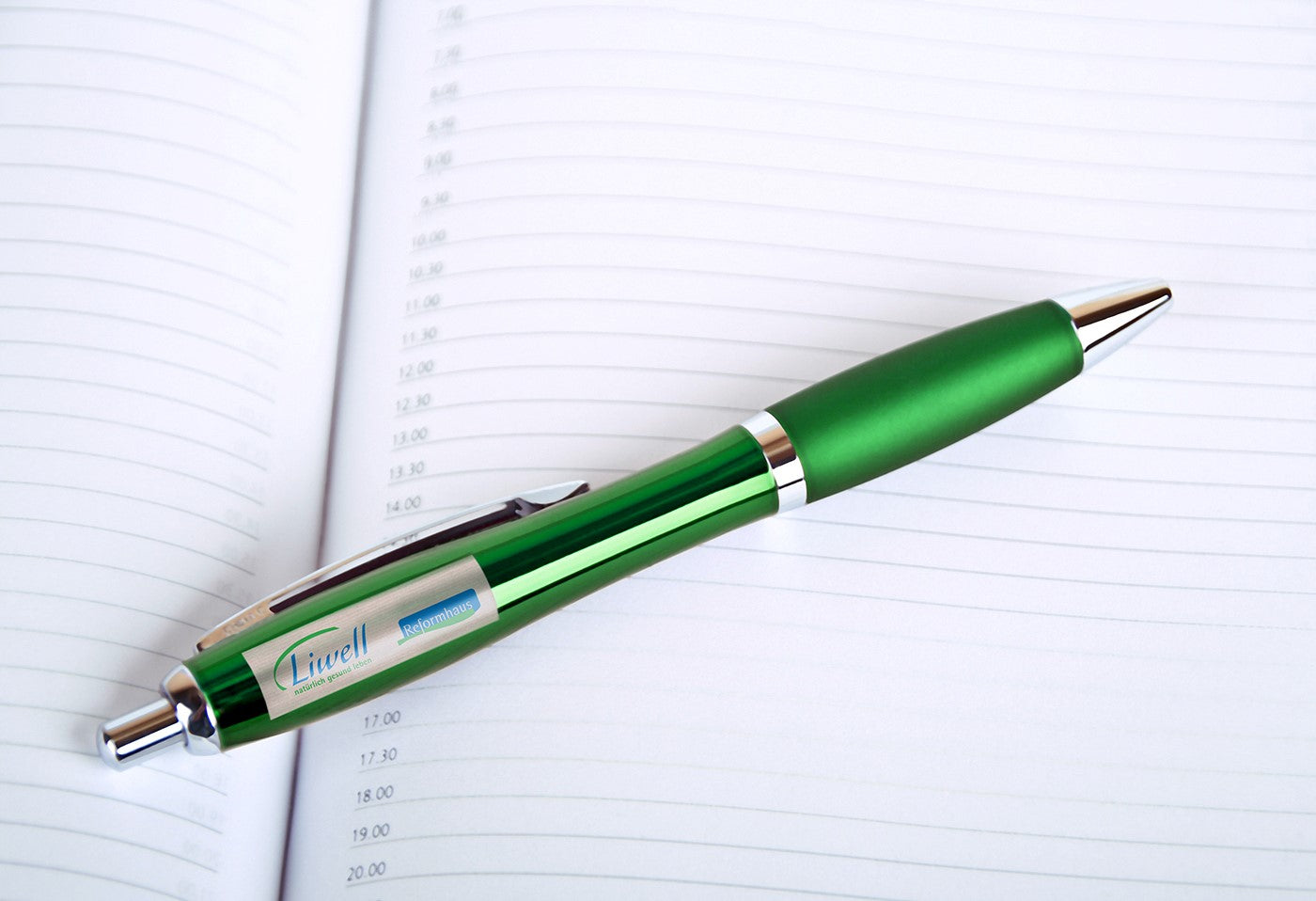 Terminplaner mit Kuli von Liwell Reformhaus