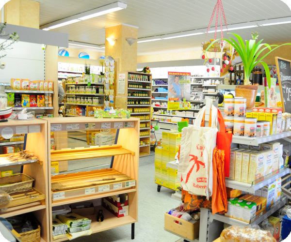 Produktregale Reformhaus Ratjen
