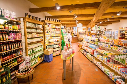 Innenansicht Reformhaus Fritschi
