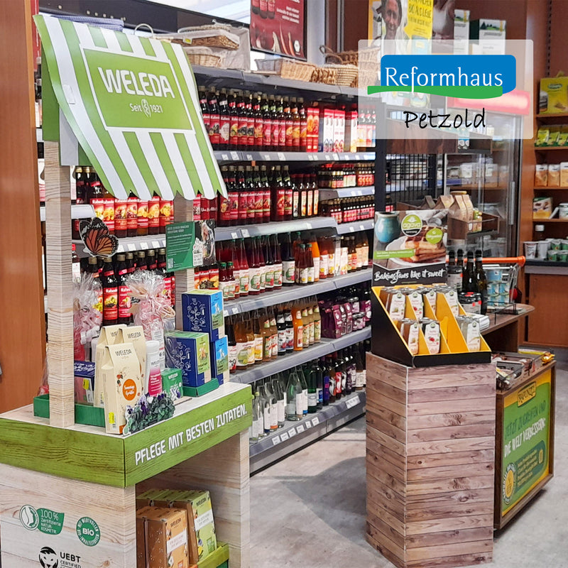 Produktregale Reformhaus Petzold